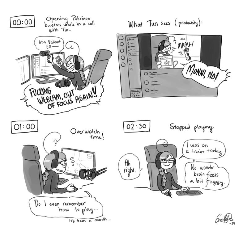 Hourly comic day - Page 1/5, 2024