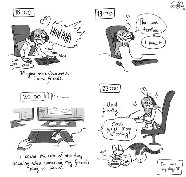 Hourly comic day - Page 5/5, 2024
