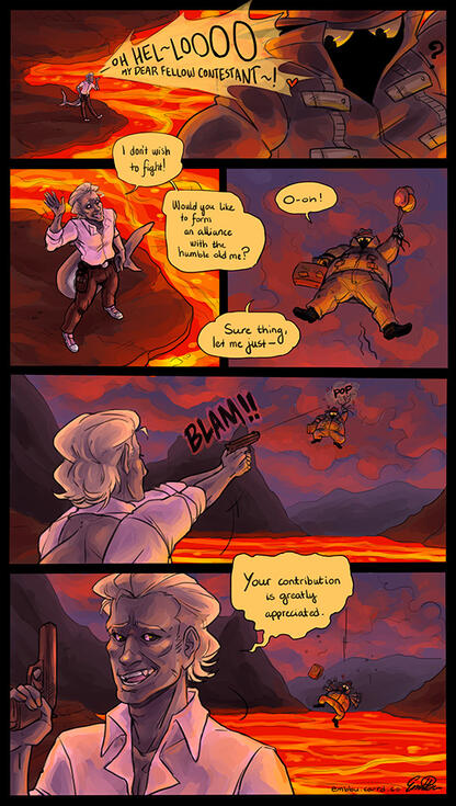 OC battle royale comic